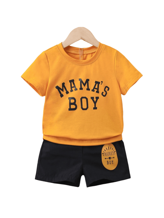 Baby & Kids 2pcs Printed T-shirt Set (3mths - 6yrs) - Childrengoods