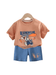 Baby & Kids 2pcs Printed T-shirt Set (3mths - 6yrs) - Childrengoods