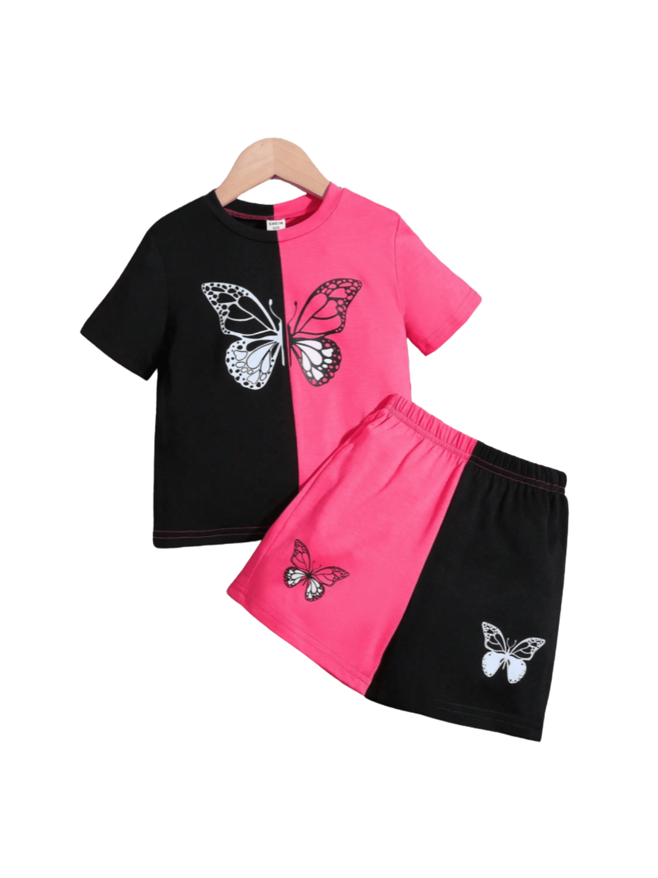 Baby & Kids 2pcs Printed T-shirt Set (3mths - 6yrs) - Childrengoods