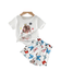 Baby & Kids 2pcs Printed T-shirt Set (3mths - 6yrs) - Childrengoods