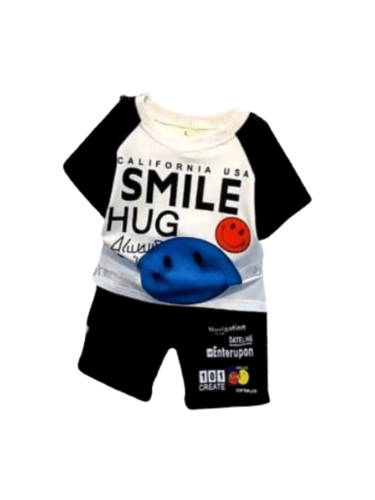 Baby & Kids 2pcs Printed T-shirt Set (3mths - 6yrs) - Childrengoods